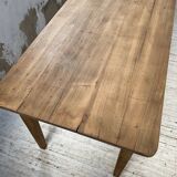 XL farmhouse table in beech and pine 3m
