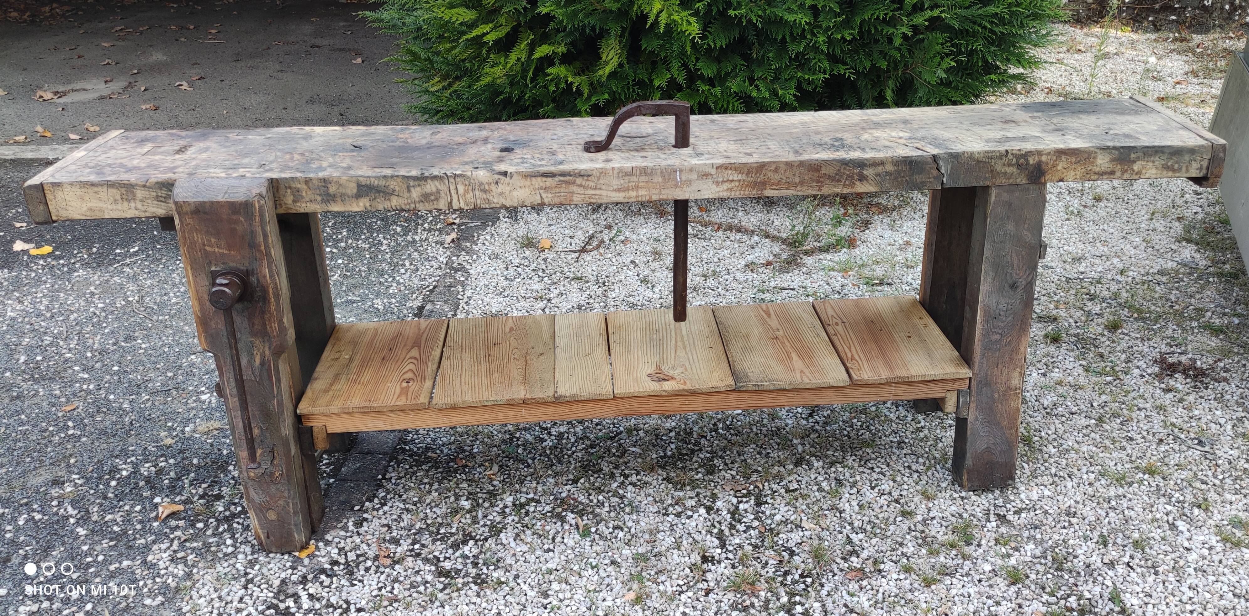 Antique workbench/trade furniture