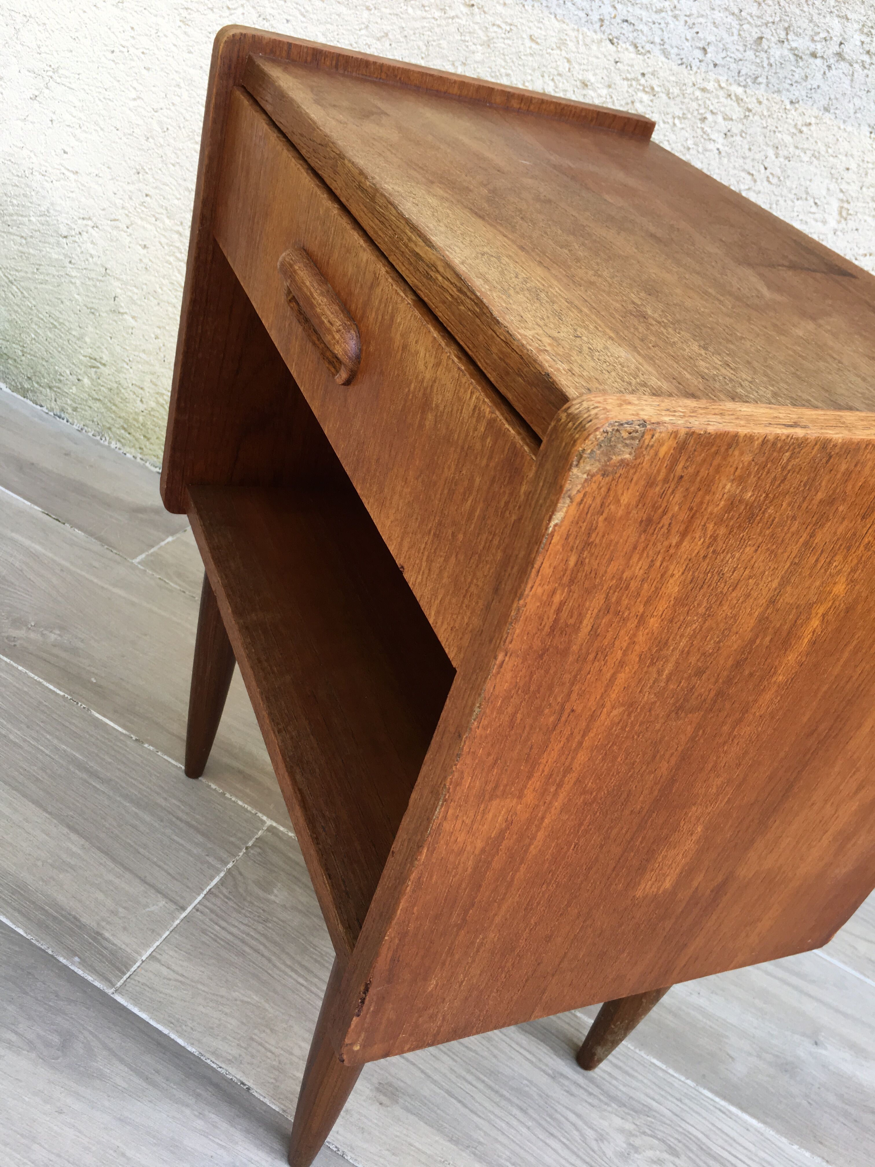 Scandinavian bedside table