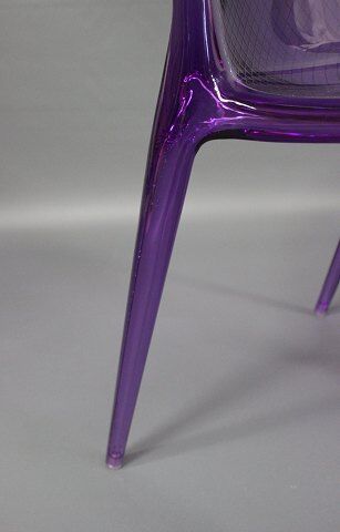 Purple Thalya chair by Patrick Jouin for Kartell