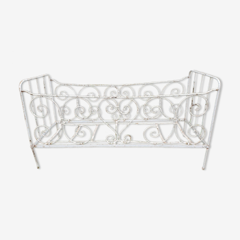 Old wrought iron bed