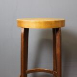 Suite of three bar stools circa 1940