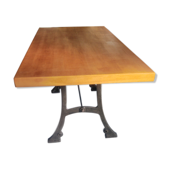 Industrial dining table