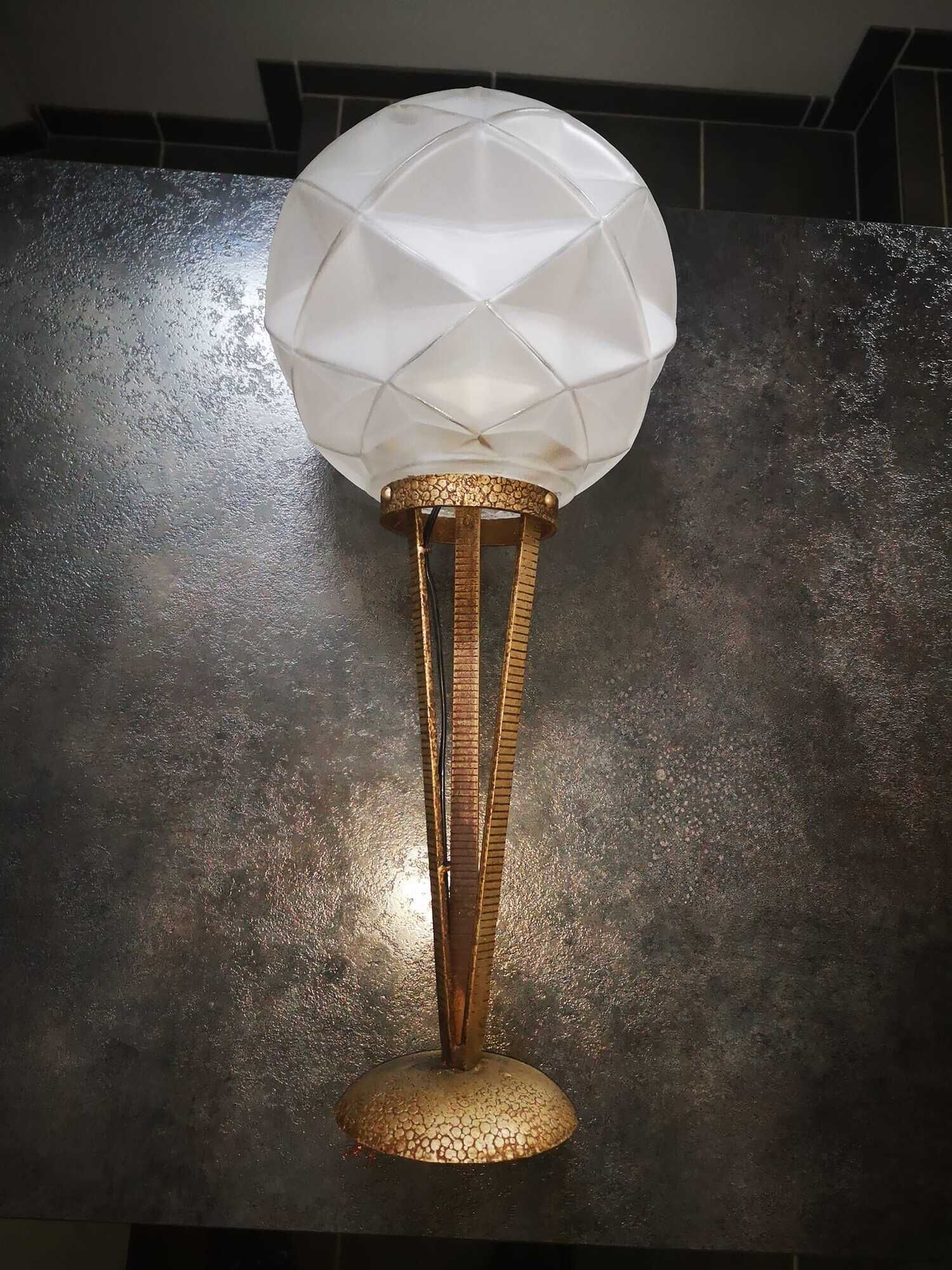 Old art deco pendant lamp 1930