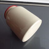 Ancient jar of mustard sandies from Meaux Pommery