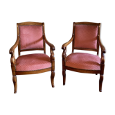Duo of armchairs
