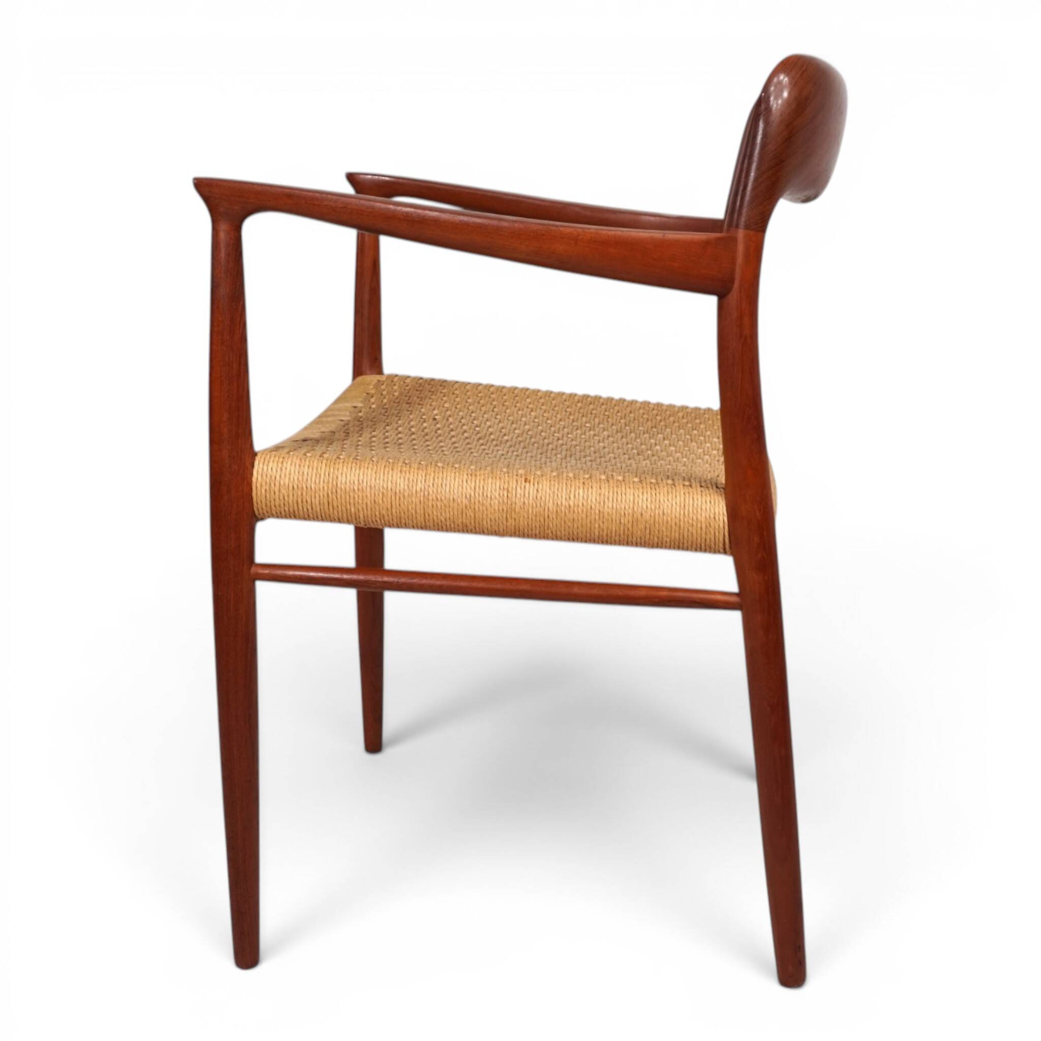 Møller Model 56 Teak Chair by Niels Otto Møller for J.L. Møllers, 1956