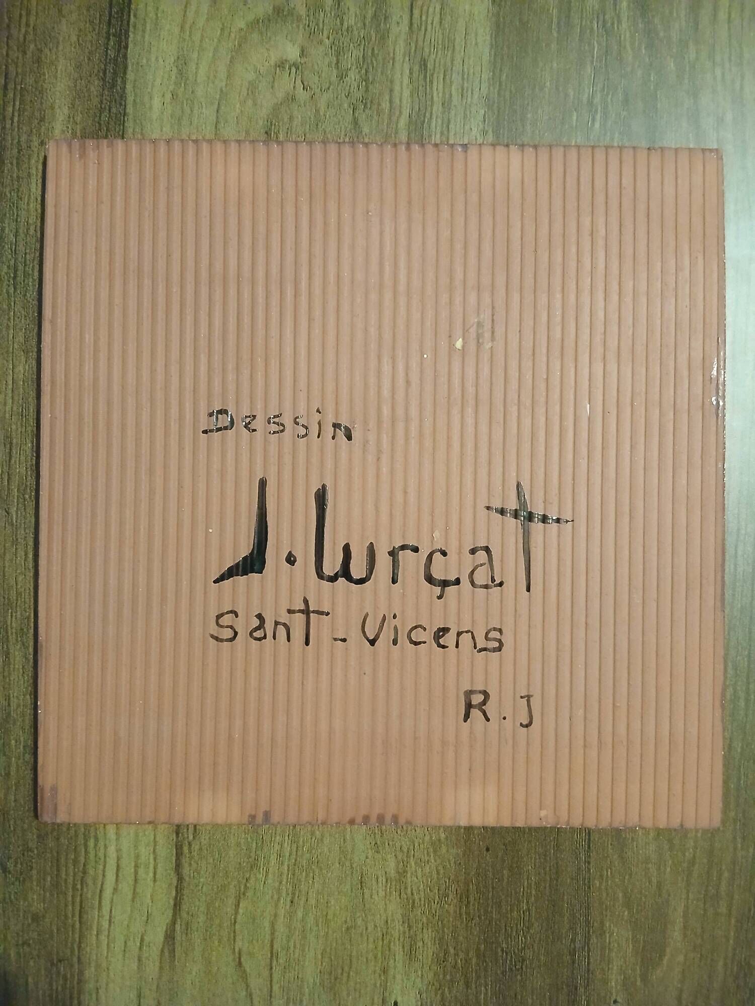 Carreau en céramique Jean Lurçat