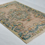 Anatolian handmade vintage rug 268 cm x 171 cm