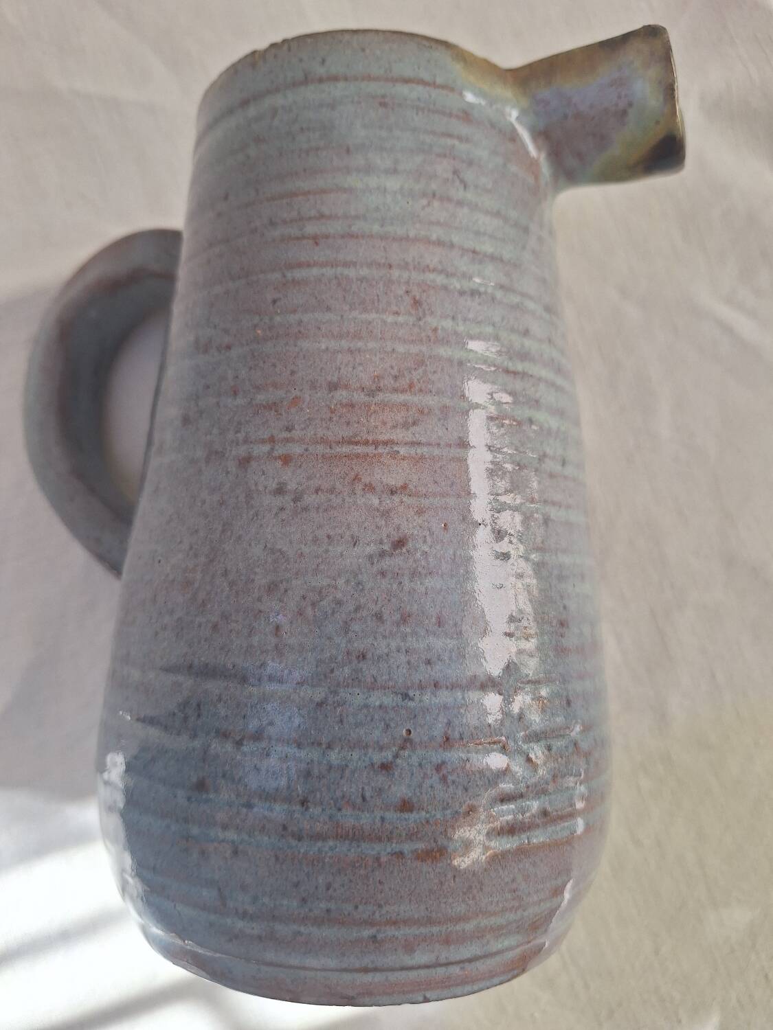 Ceramic pitcher by Roland Zobel