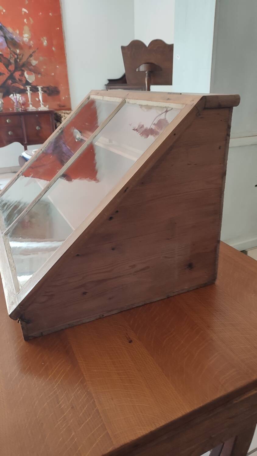 Old counter display case