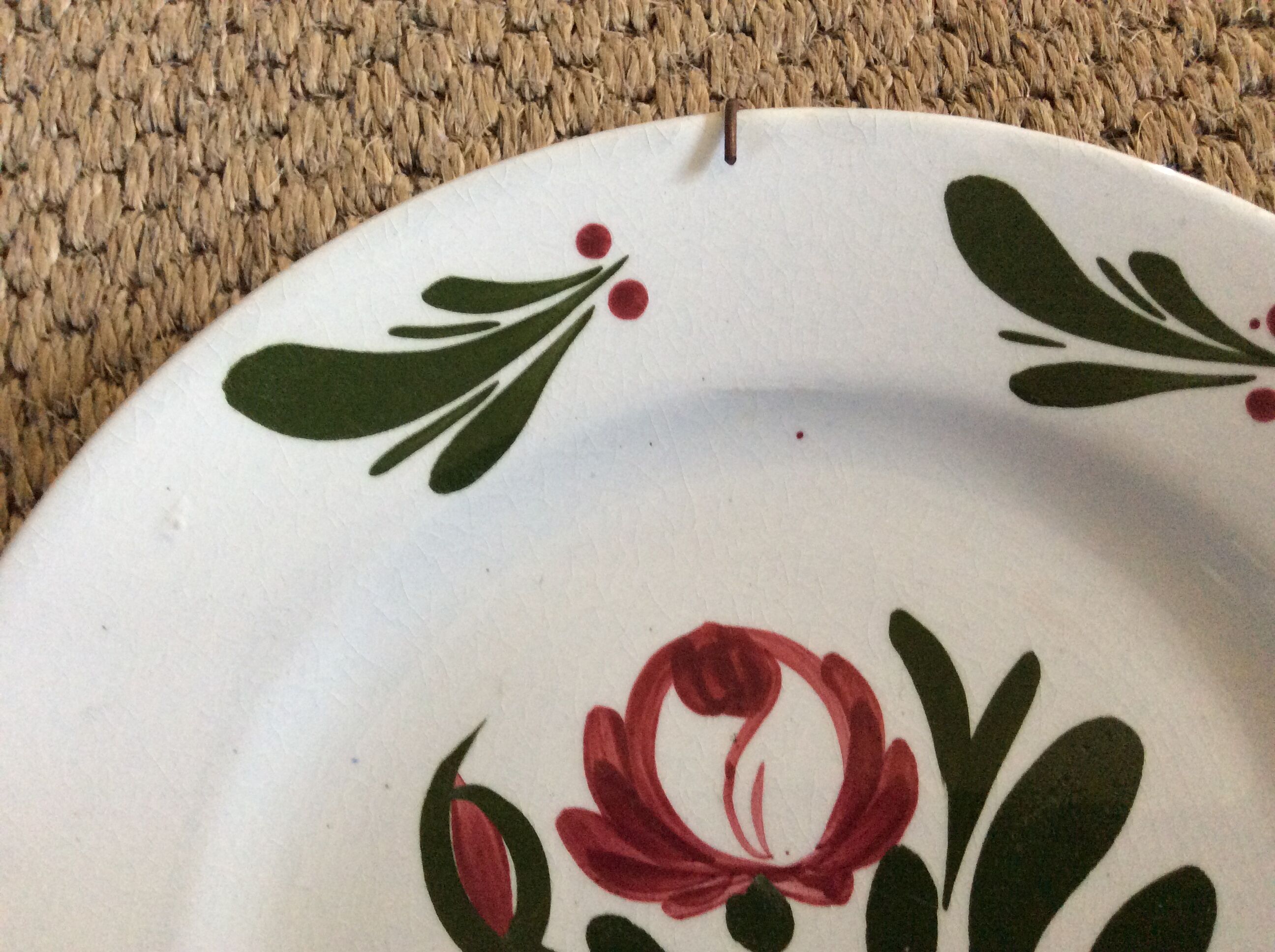 Assiette murale