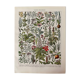 Lithographie sur les plantes médicinales de 1928 (gui)