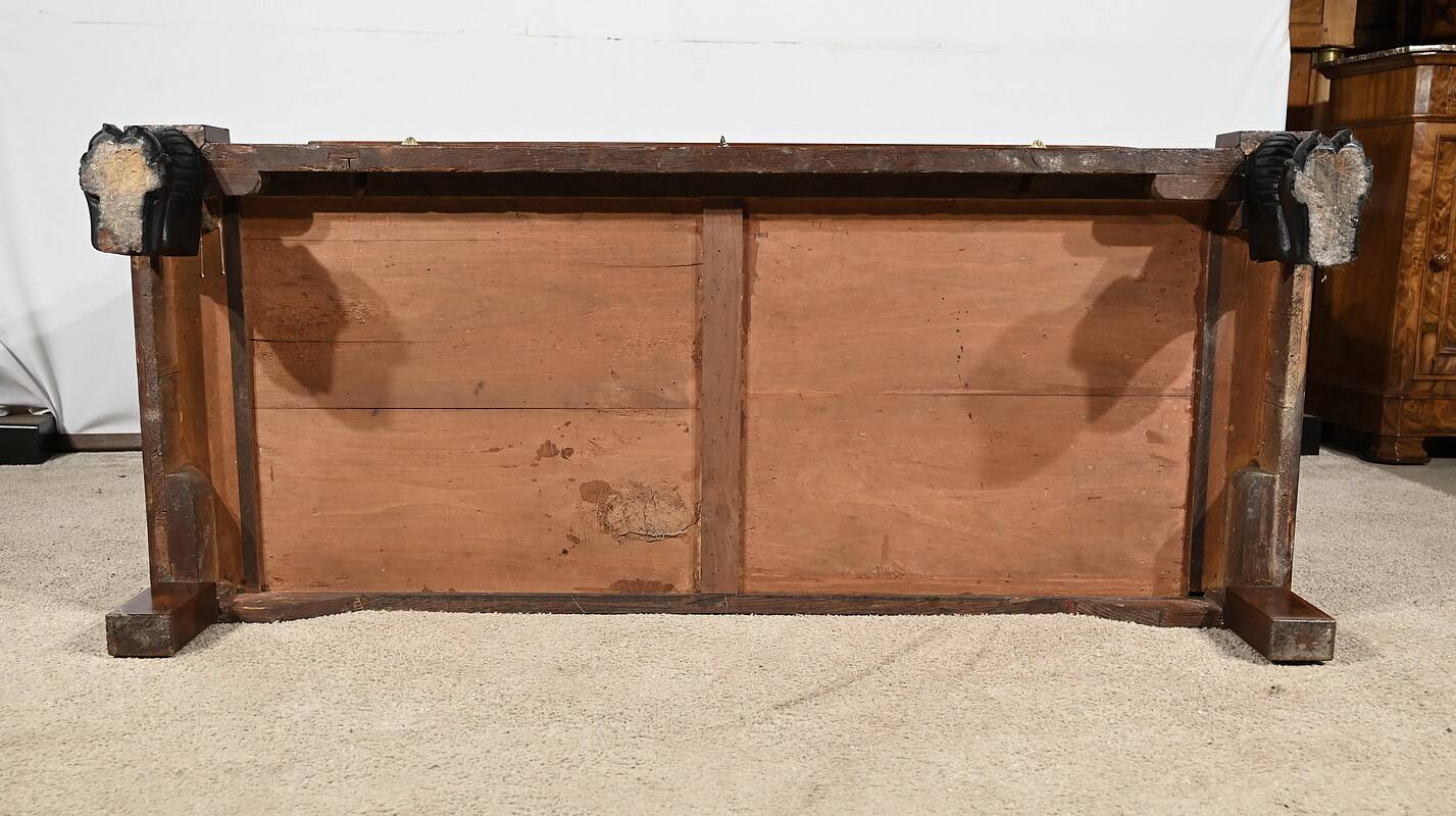 Mahogany chest of drawers, “Return from Egypt” period – Early 19th century