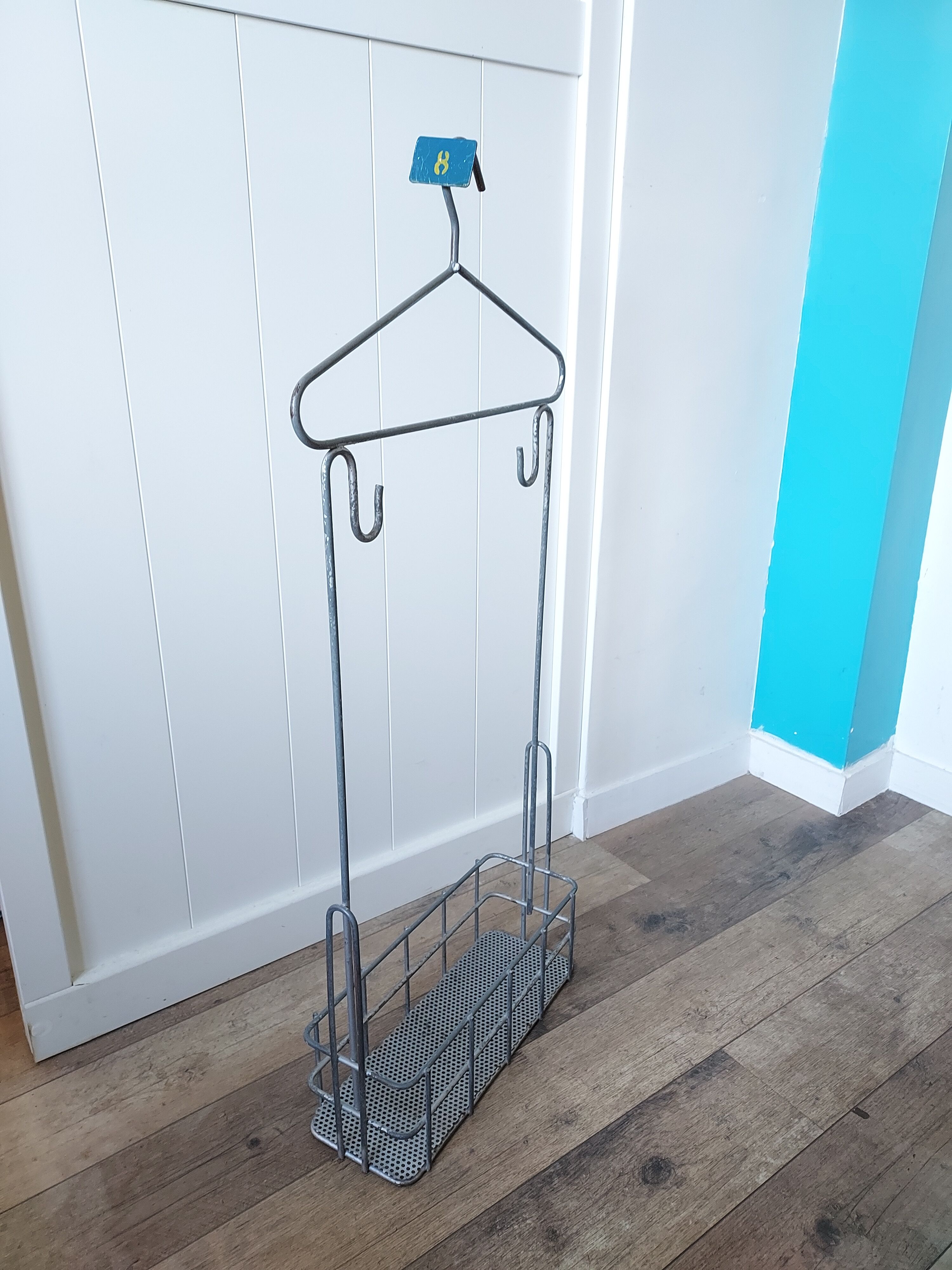 Antique perforated metal pool jack