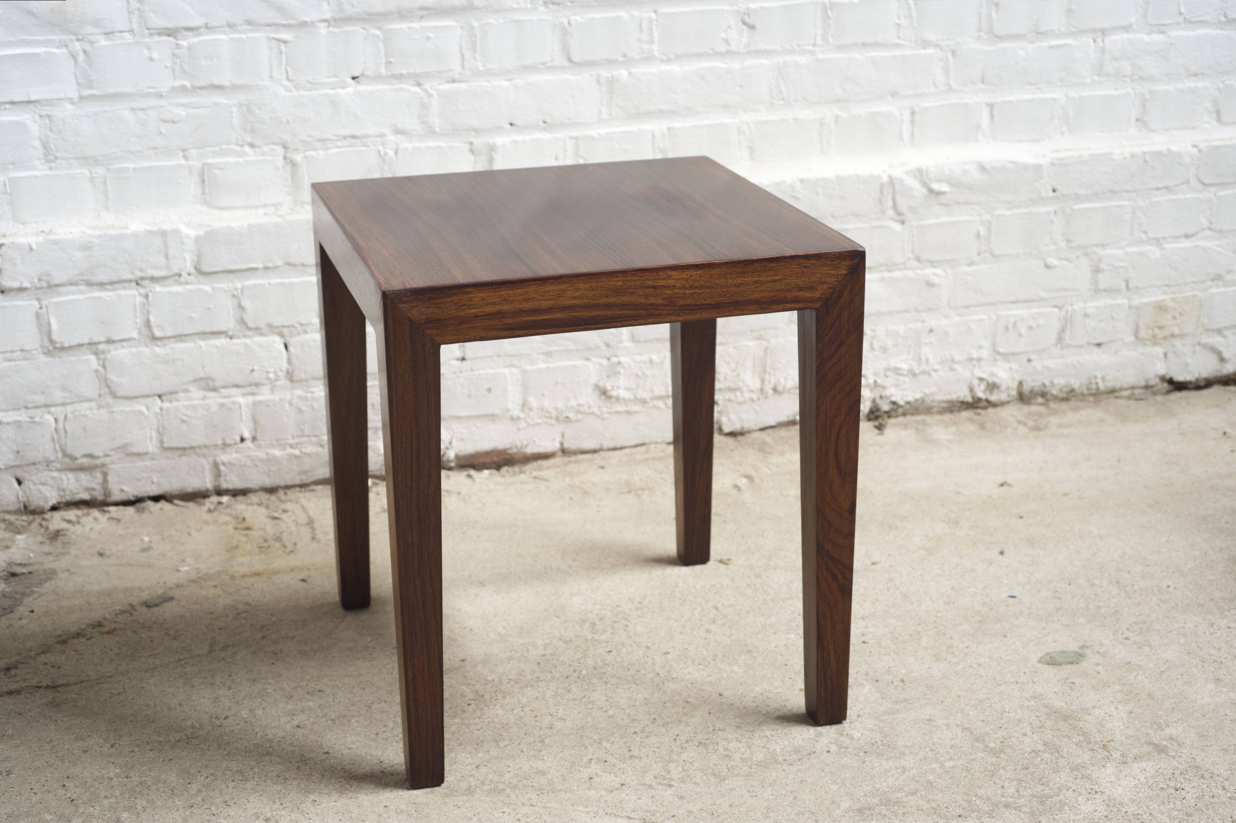 Table d'appoint en teck de Severin Hansen, années 1960