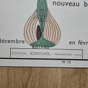 Large school poster The Buttercup and The Tulip Rossignol Editions
