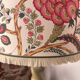 Lampe vintage torsadée – abat-jour indienne fait main