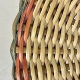 Rattan stool – Vintage 1970s