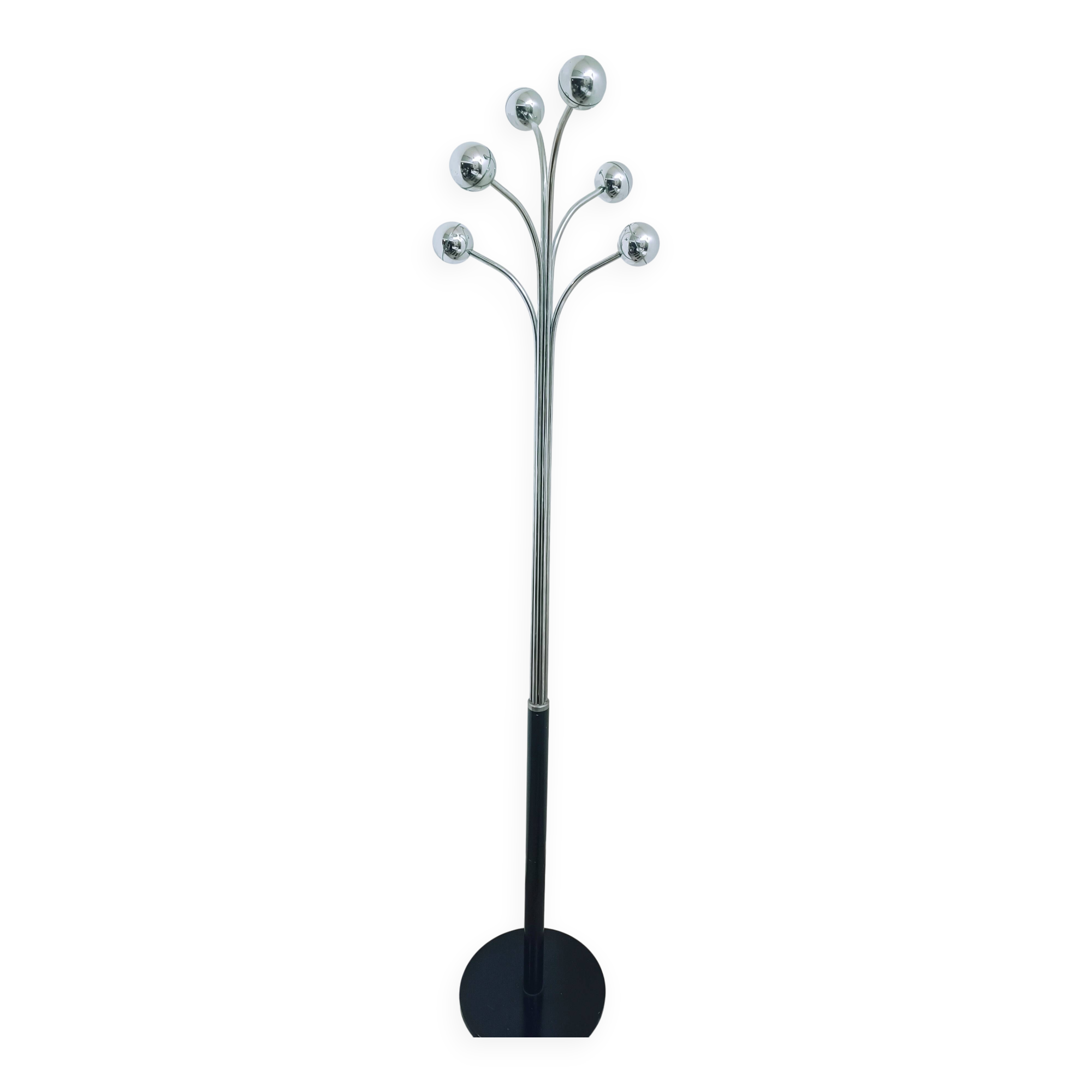 Cylindrical design coat rack by Fase 1970s
