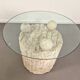 Fossil stone coffee table | Magnussen Ponte | 1980s