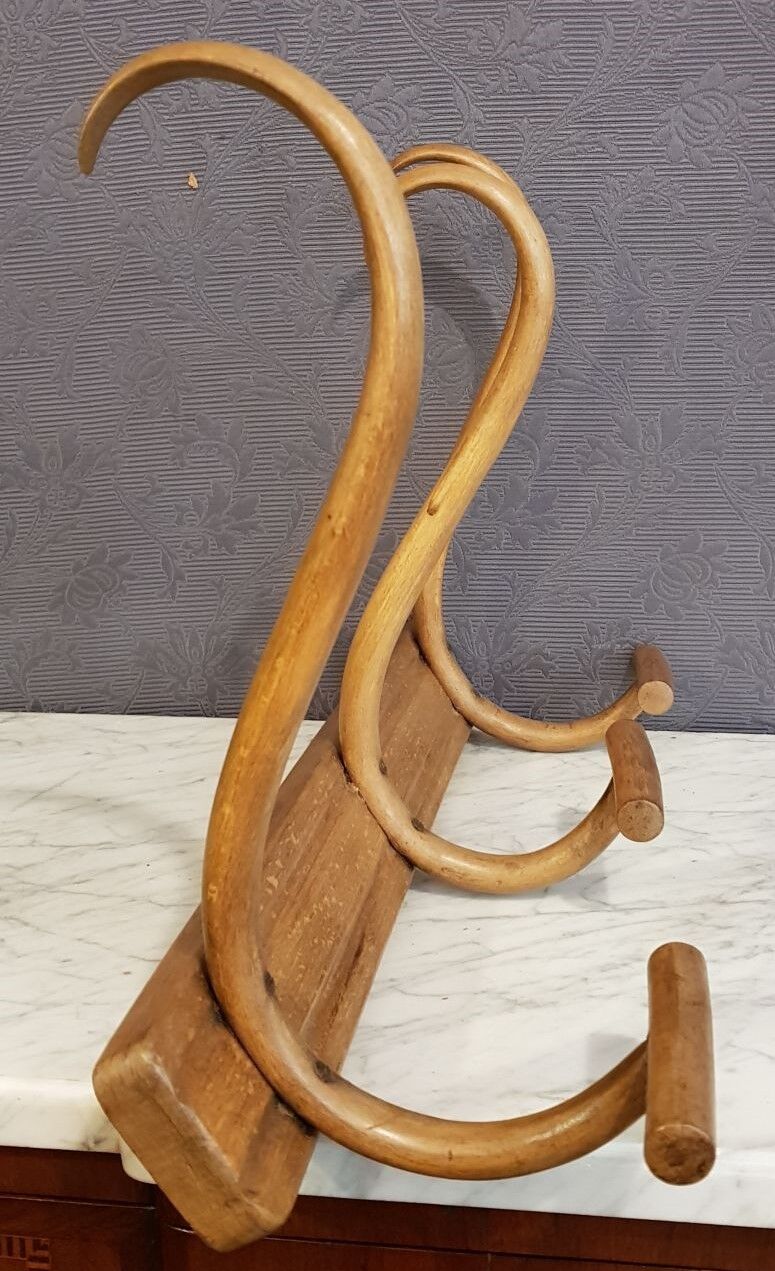 Thonet stamped wall coatrack