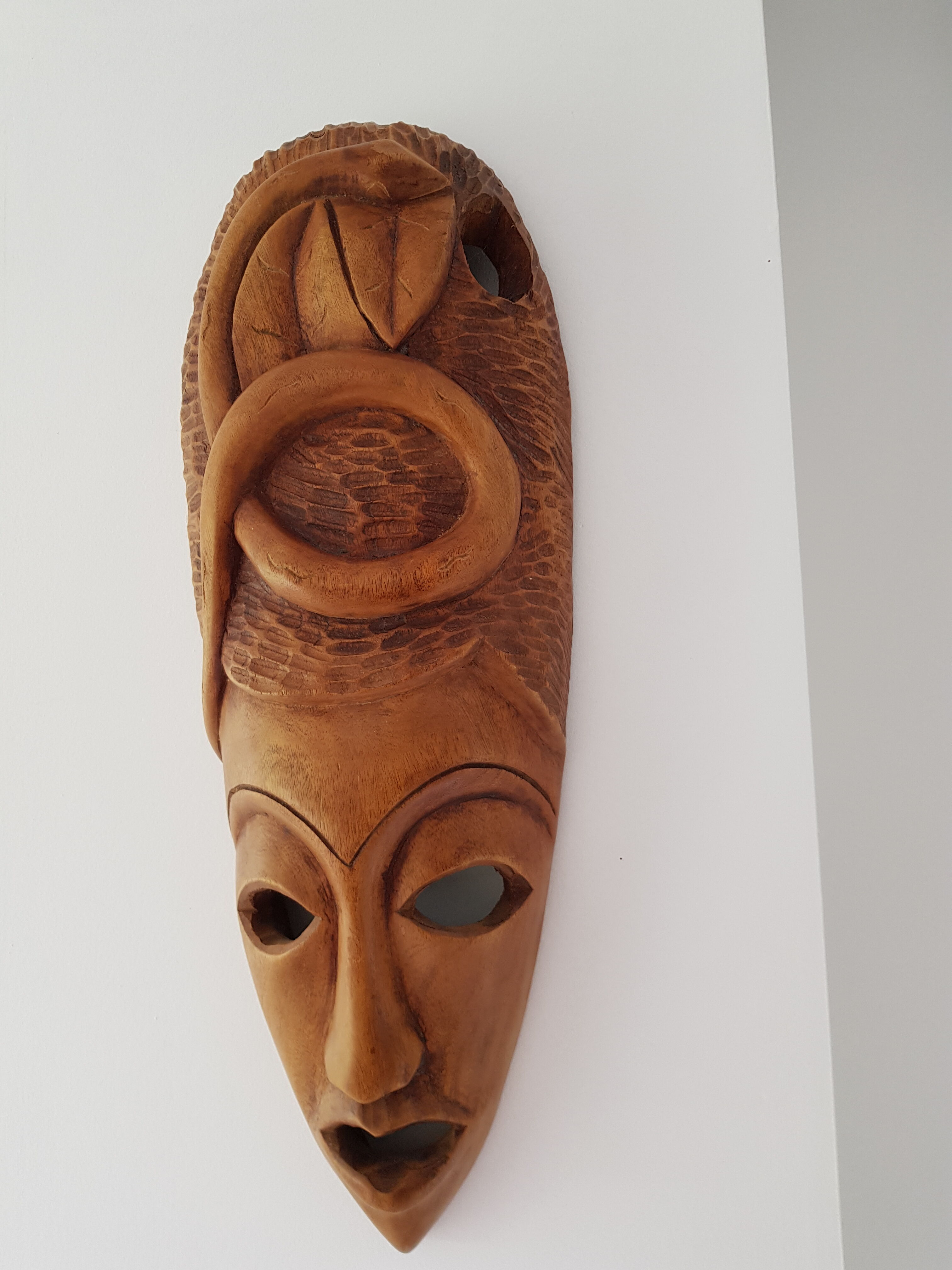 African wooden mask