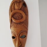 Masque en bois africain