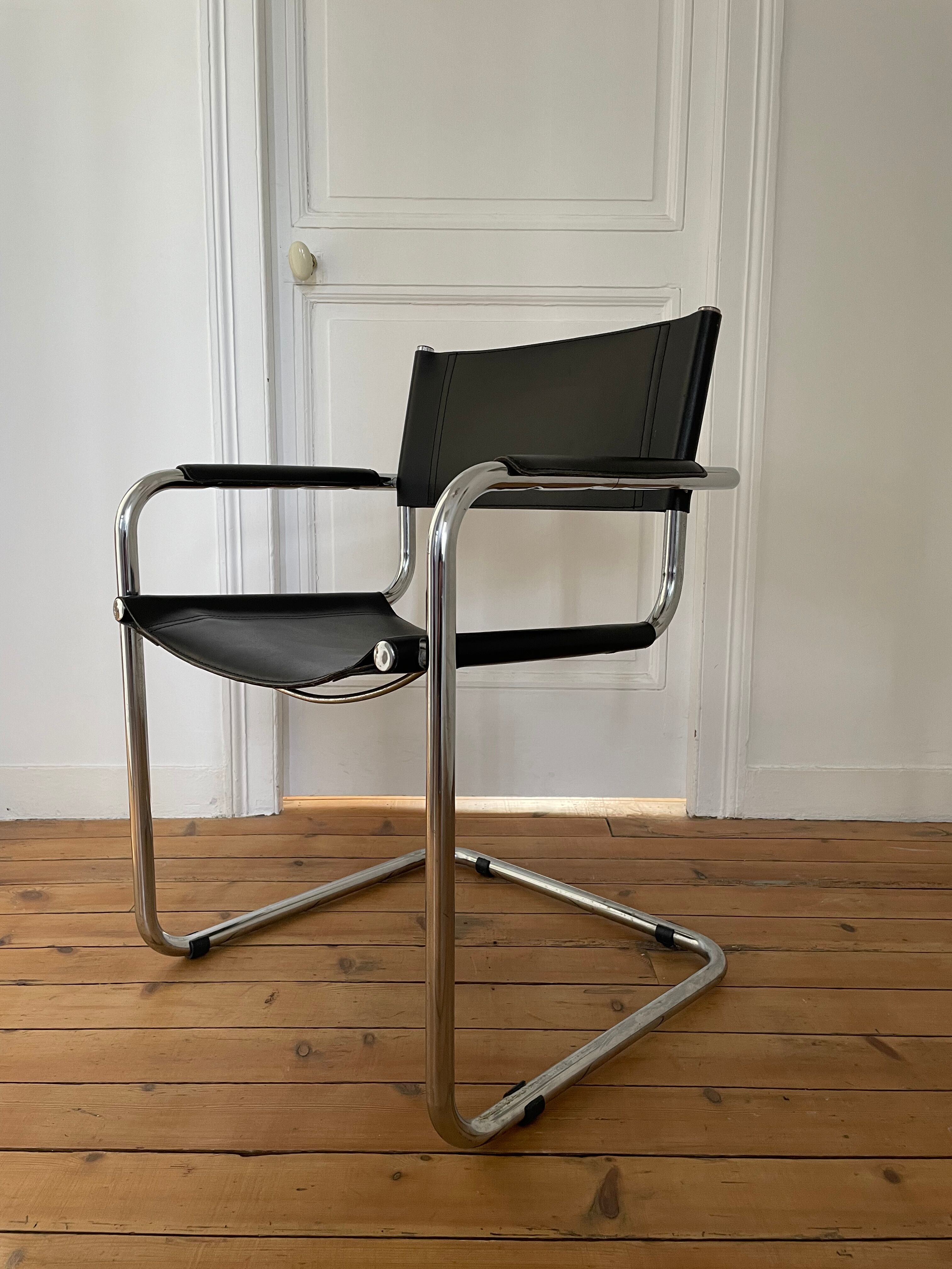 Fauteuil Cantilever Bauhaus, Italie 1970