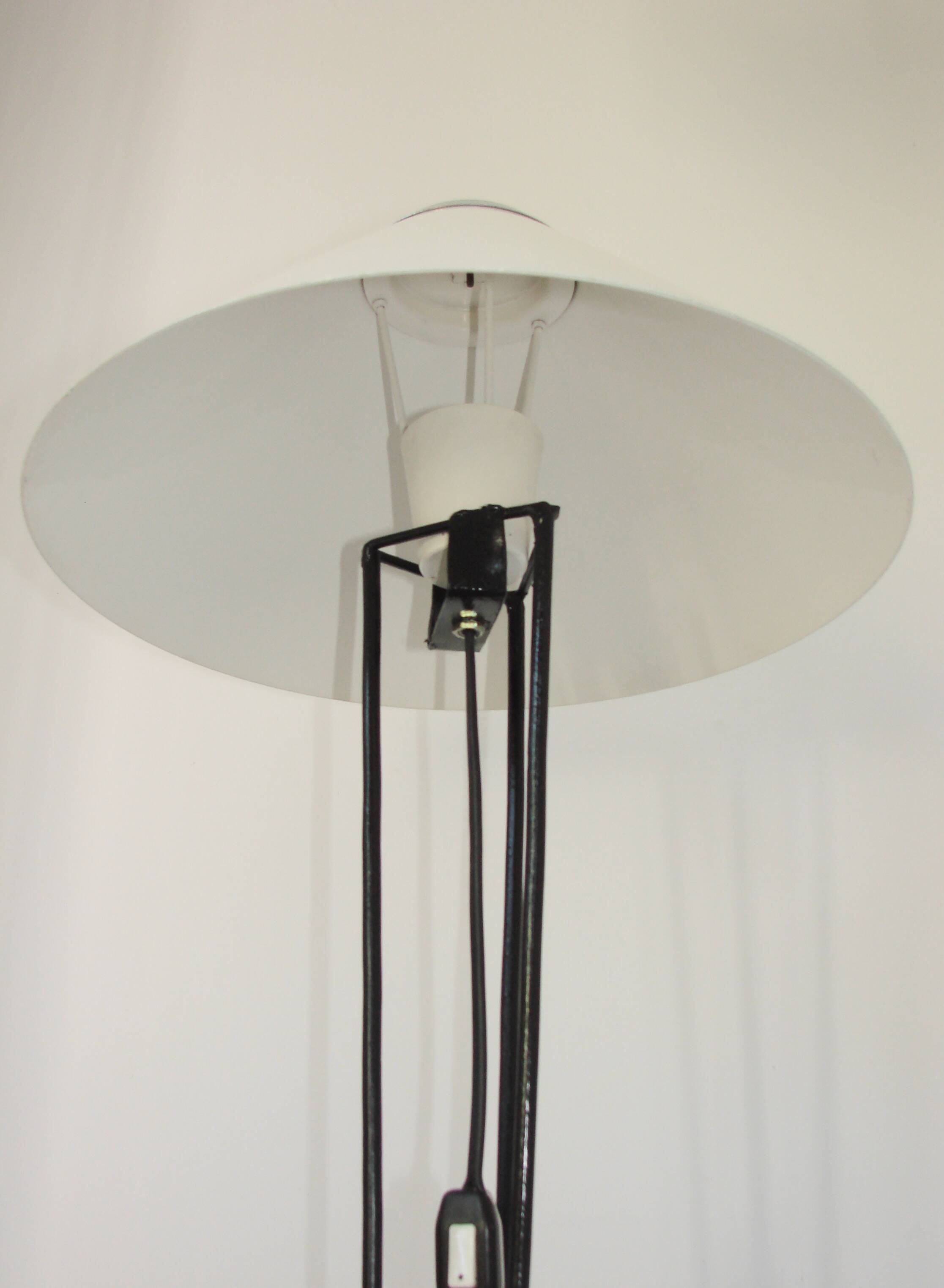 Vintage floor lamp, Poland, 1970s.