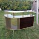 Bar Rockabilly 1950 1960 formica metal perforated