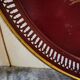 Old painted sheet metal top