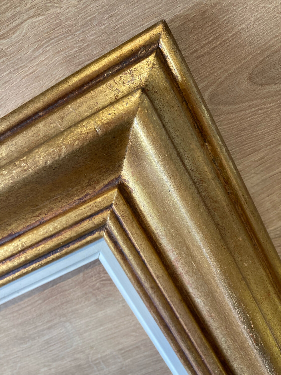 Old gilded frame