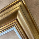 Old gilded frame
