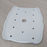 Old dripping plate for asparagus dish