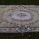 Vintage Turkish handmade rug 114x210 cm
