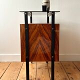 Bar cabinet on wheels