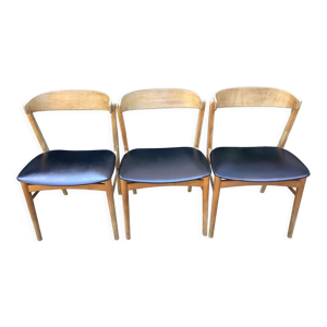 Chaises danoises 206 en teck et