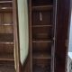 Large antique oak administration cabinet