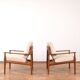 Mid-Century Danish Teak Lounge Chairs by Grete Jalk for France & Son, 1960s