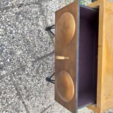 Menzzo Boomer bronze bedside table