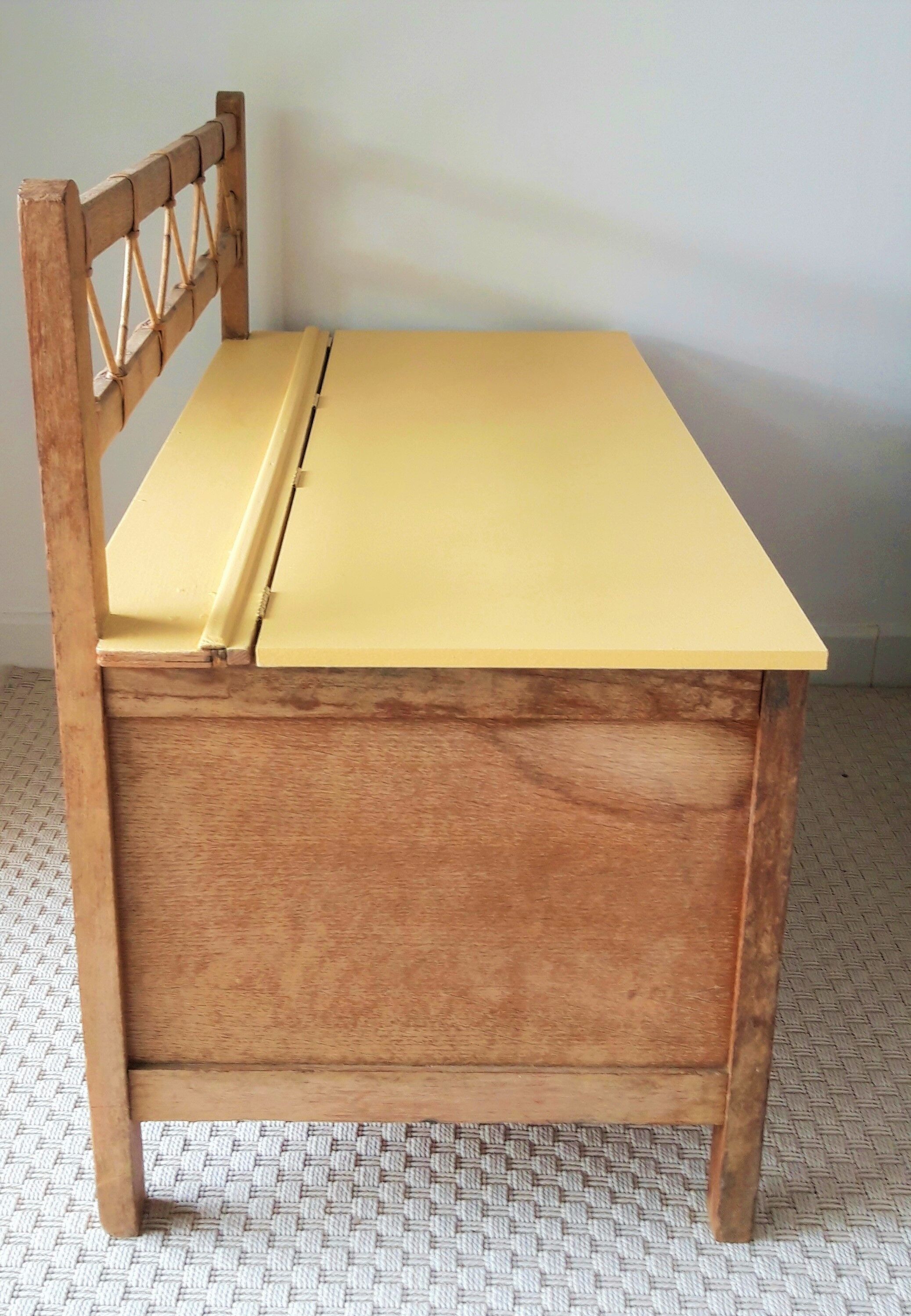 Coffre à jouet vintage