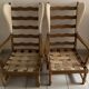 Paire de chaises hautes années 50/60