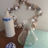 Chemistry carafe or blown glass vase