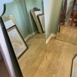 Beveled fireplace mirror - 120x82cm