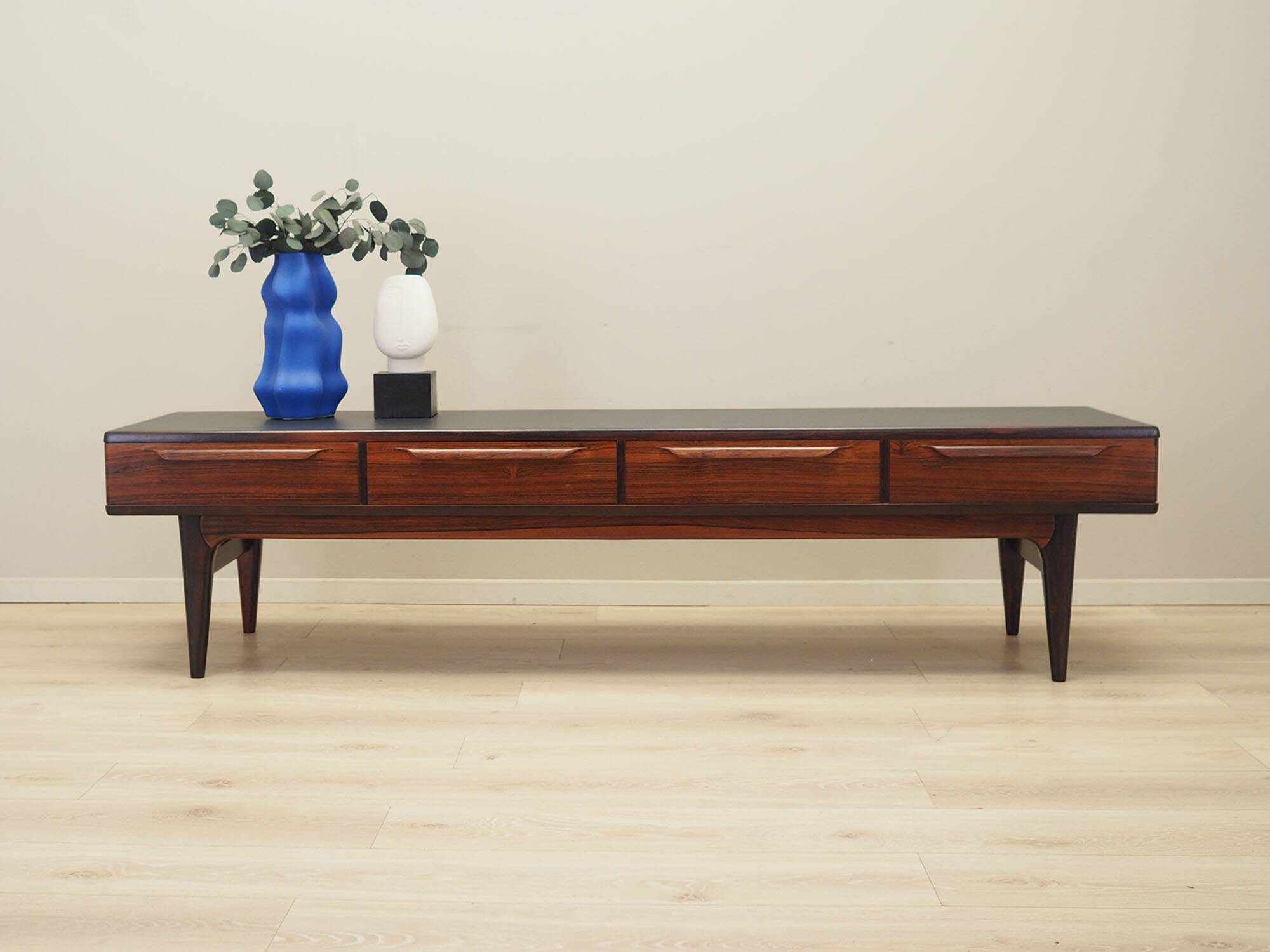 Rosewood lowboard, Danish design, 1970s, production: Denmark