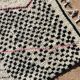 Authentic traditional Moroccan Atlas rug, size 2/3 m.