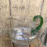 Old glass pitcher