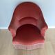 Fauteuil crapaud velours