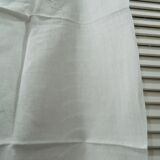 Set of 6 large damask napkins with monogram